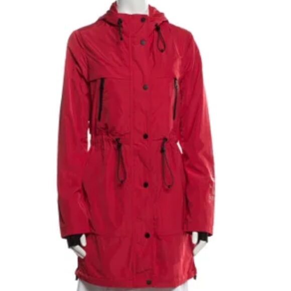 Pajar red parka hooded coat - Picture 1 of 12